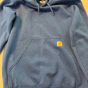 Carhartt Men's Heather Blue Hoodie